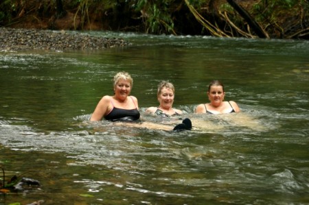 Refreshing swim at Emmagen Creek